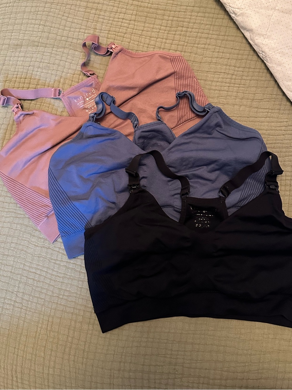 Kindred Bravely Racerback nursing and pumping bras